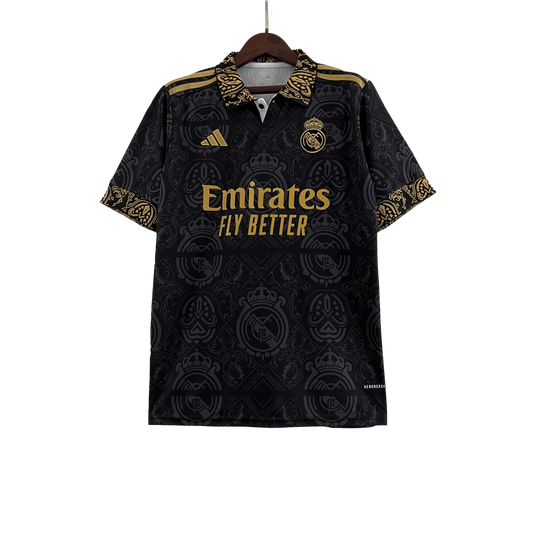 Real Madrid Gold & Black Special Edition Kit 23/24