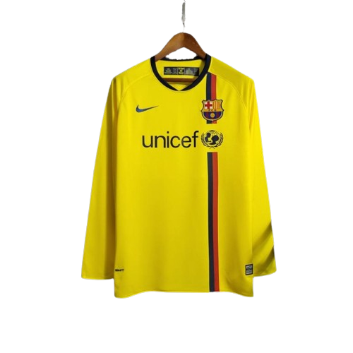 Retro 08/09 Long Sleeve Barcelona Home Kit