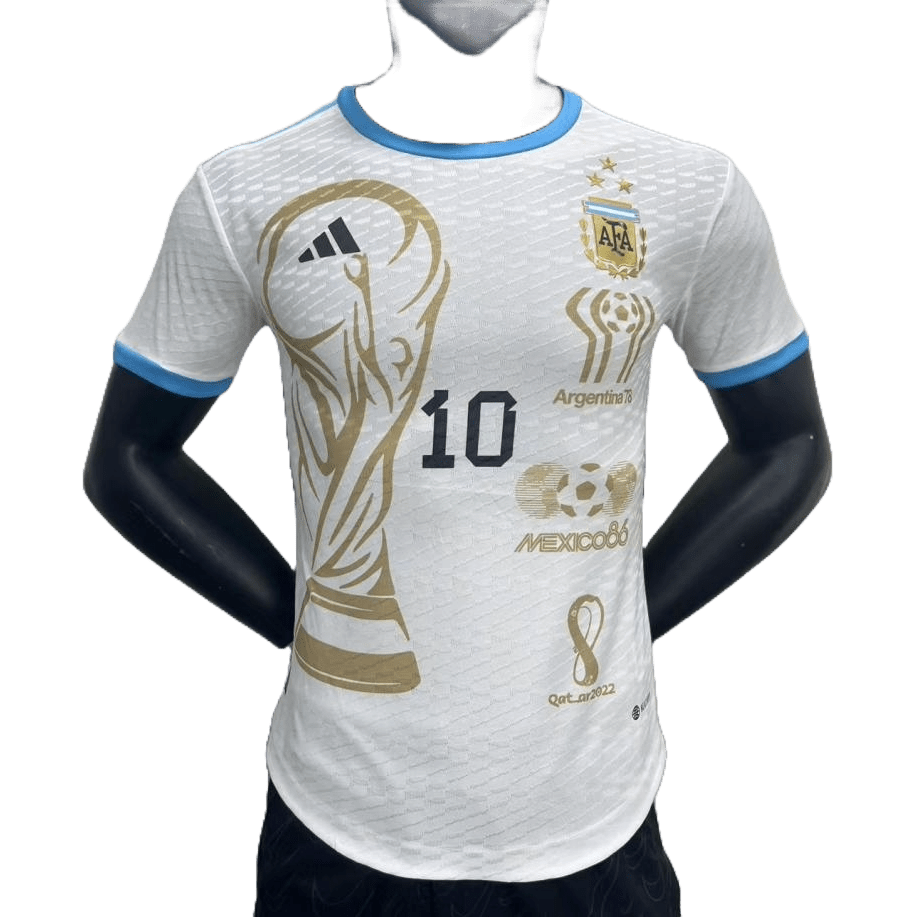 3 Stars Argentina White Training Kit