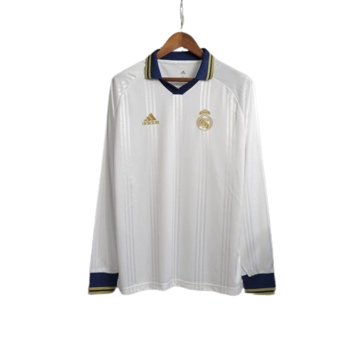 Retro 19/20 Long Sleeve Real Madrid Training Kit