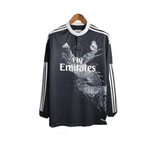 Retro 14/15 Long Sleeve Real Madrid Third Kit