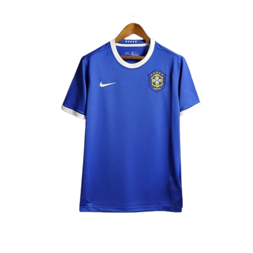 Retro 2006 Brazil Away Kit