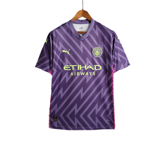 Manchester City Purple Goal Keeper Kit 23/24