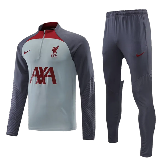 Liverpool Tracksuit "White & Grey"