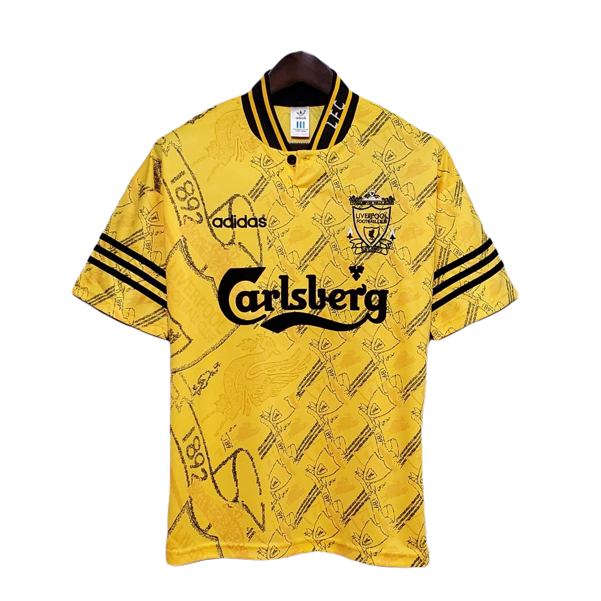 Retro 94/96 Liverpool Third Away Soccer Kit