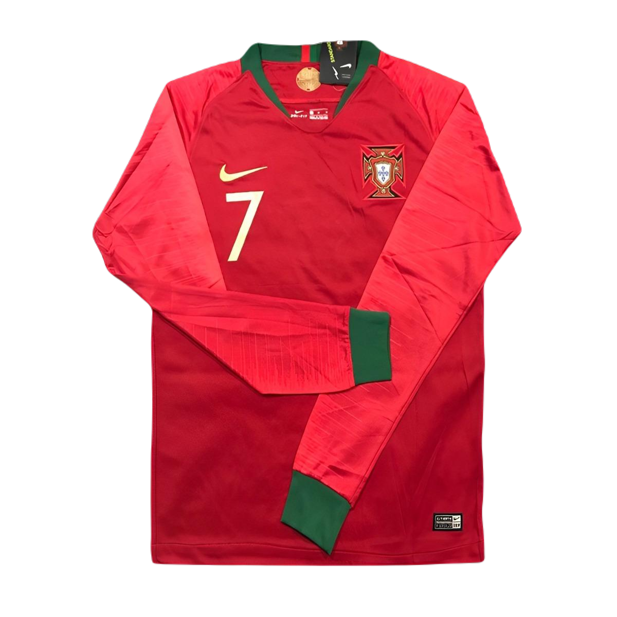 Retro 2018 Portugal Home Long Sleeve Kit