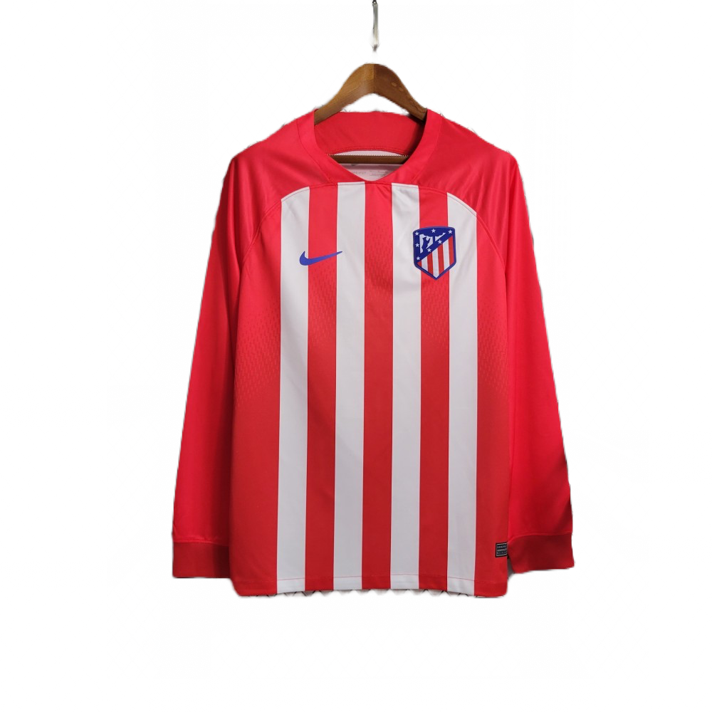 Atletico Madrid Long Sleeve Home Kit 23/24