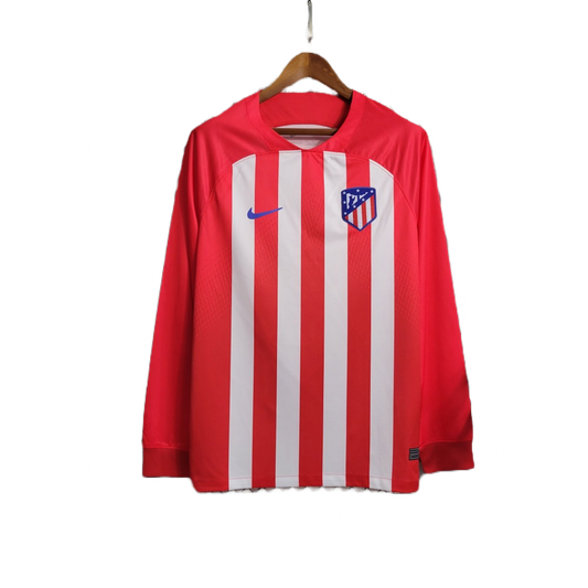 Atletico Madrid Long Sleeve Home Kit 23/24