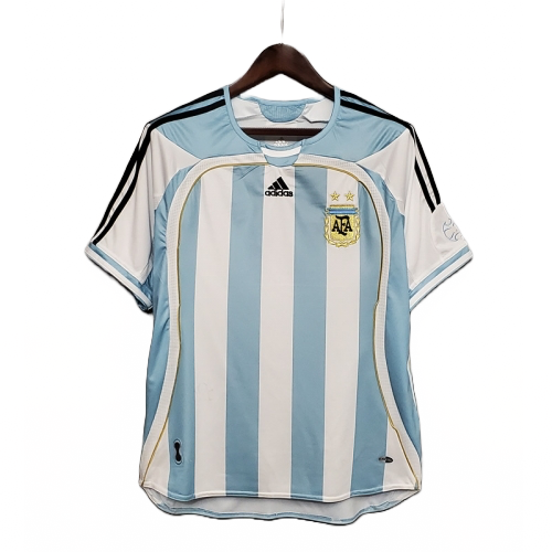 Retro 2006 Argentina Home Kit