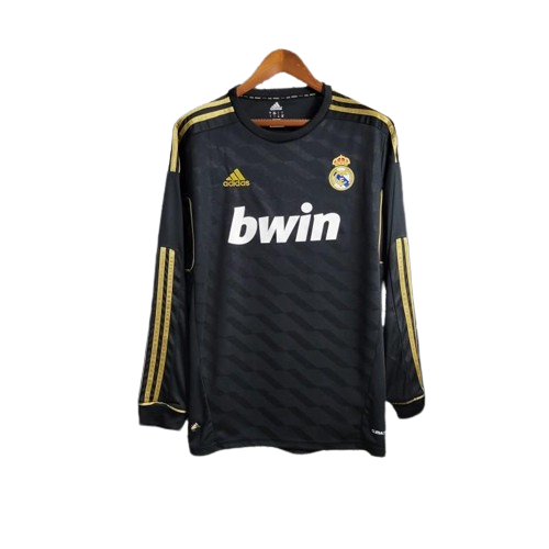 Retro 11/12 Long Sleeve Real Madrid Away Kit