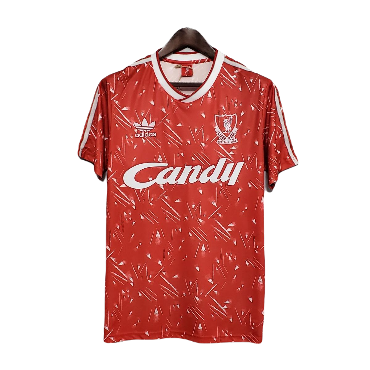 Retro 89/91 Liverpool Home Soccer Kit