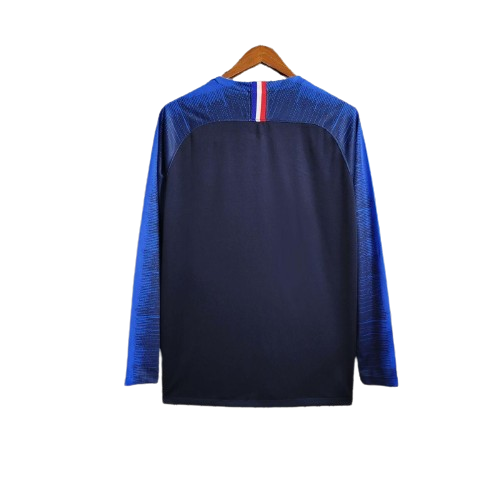 Retro 2018 France Home Long Sleeve Kit