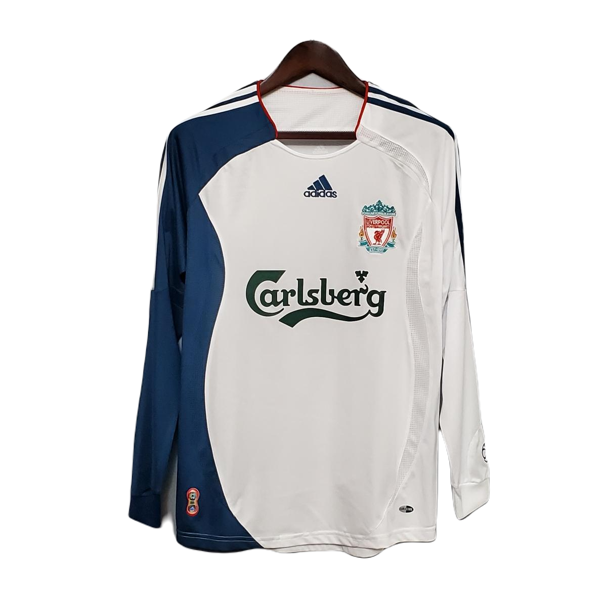 Retro 06/07 Long sleeve Liverpool Away Soccer Kit