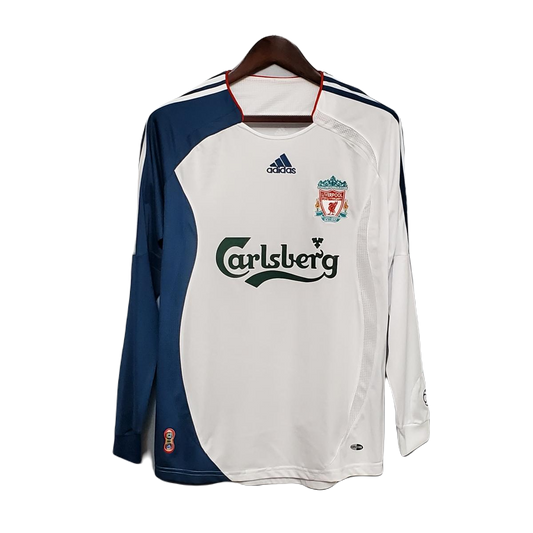 Retro 06/07 Long sleeve Liverpool Away Soccer Kit