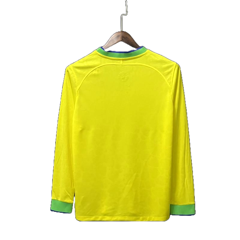 Long sleeve Brazil Home Kit 2022