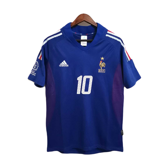 Retro 2002 France Home Kit