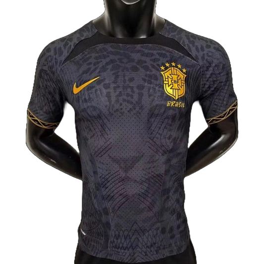 Brazil Black Special Version Soccer Kit 2022