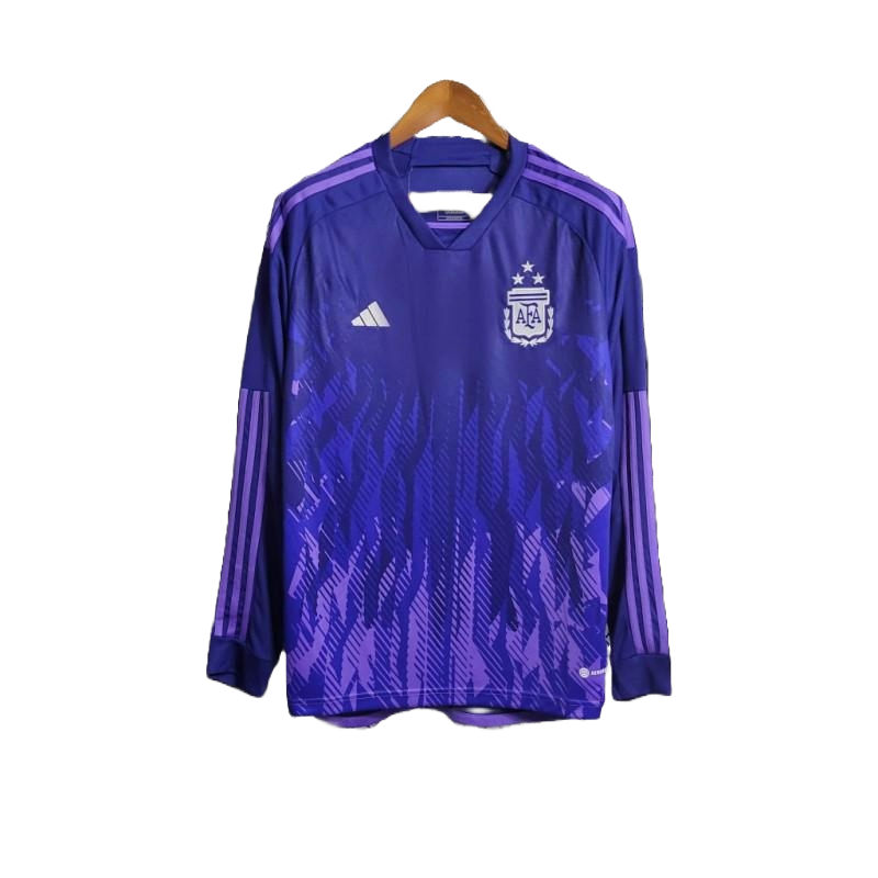 3 Stars 2022 Argentina Away Long Sleeve Kit