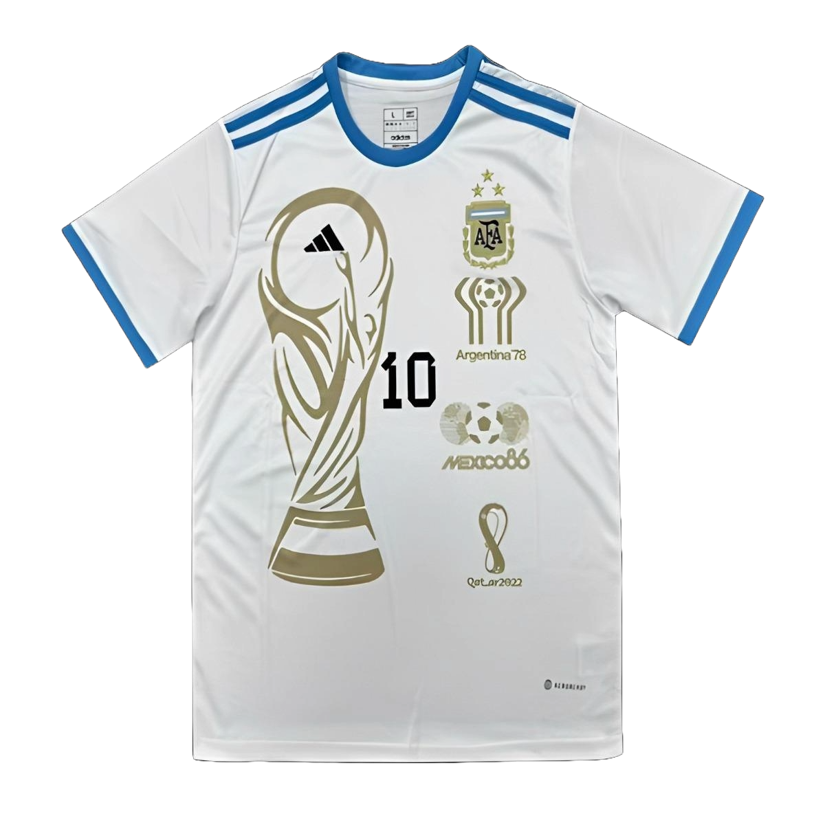 3 Stars Argentina White Training Kit