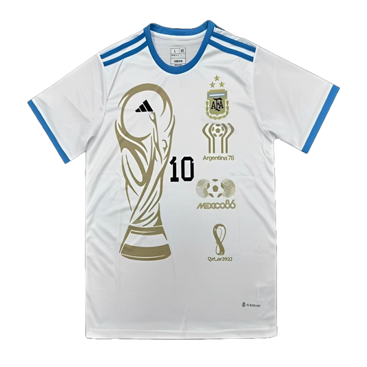 3 Stars Argentina White Training Kit