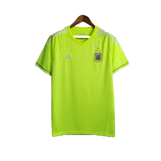 3 Star 2023 Argentina Grass Green Goalkeeper Kit